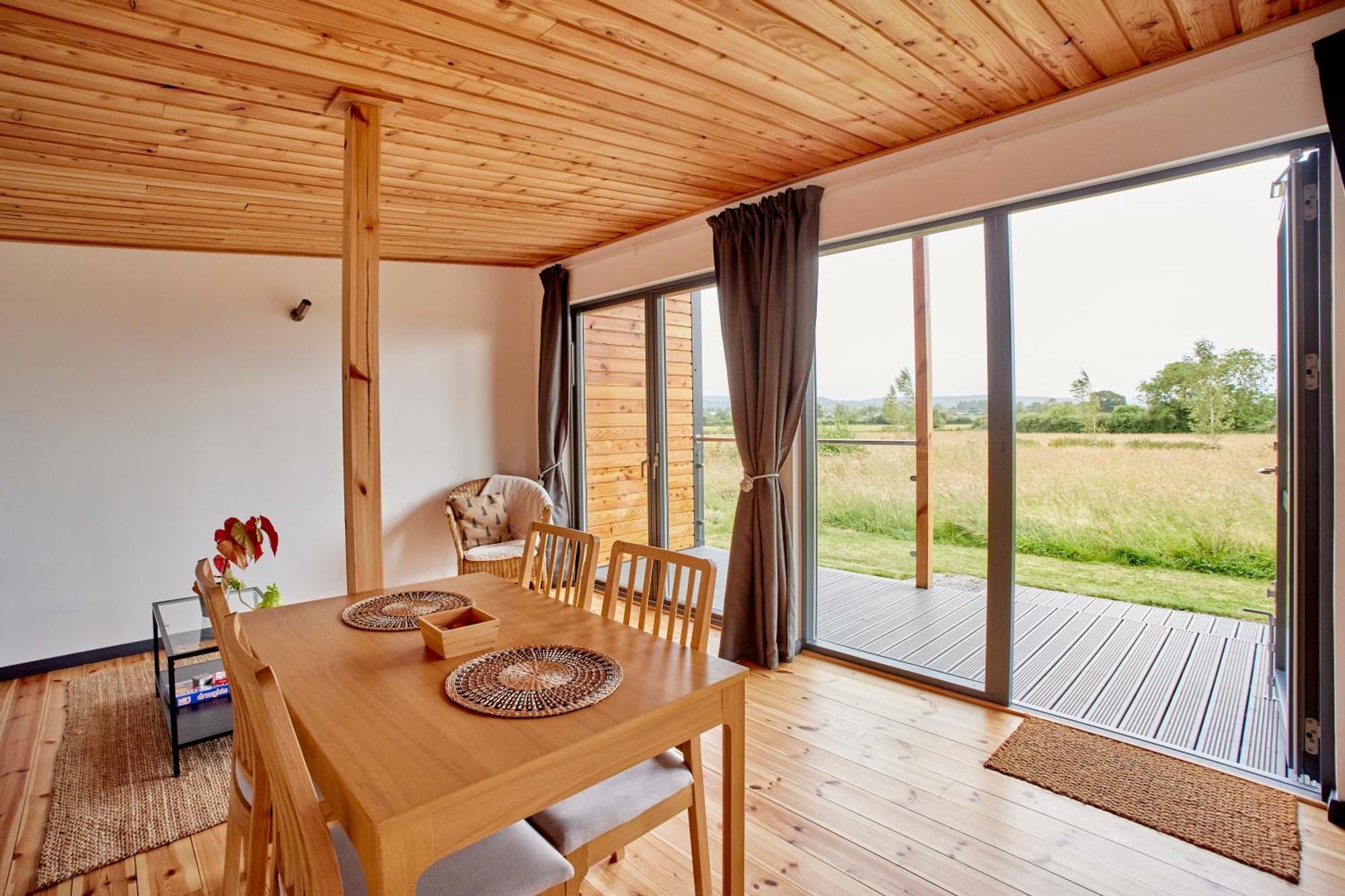 Eco Cabin With Lovely View Of Mendips Aonb Cabin N 1 Congresbury エクステリア 写真